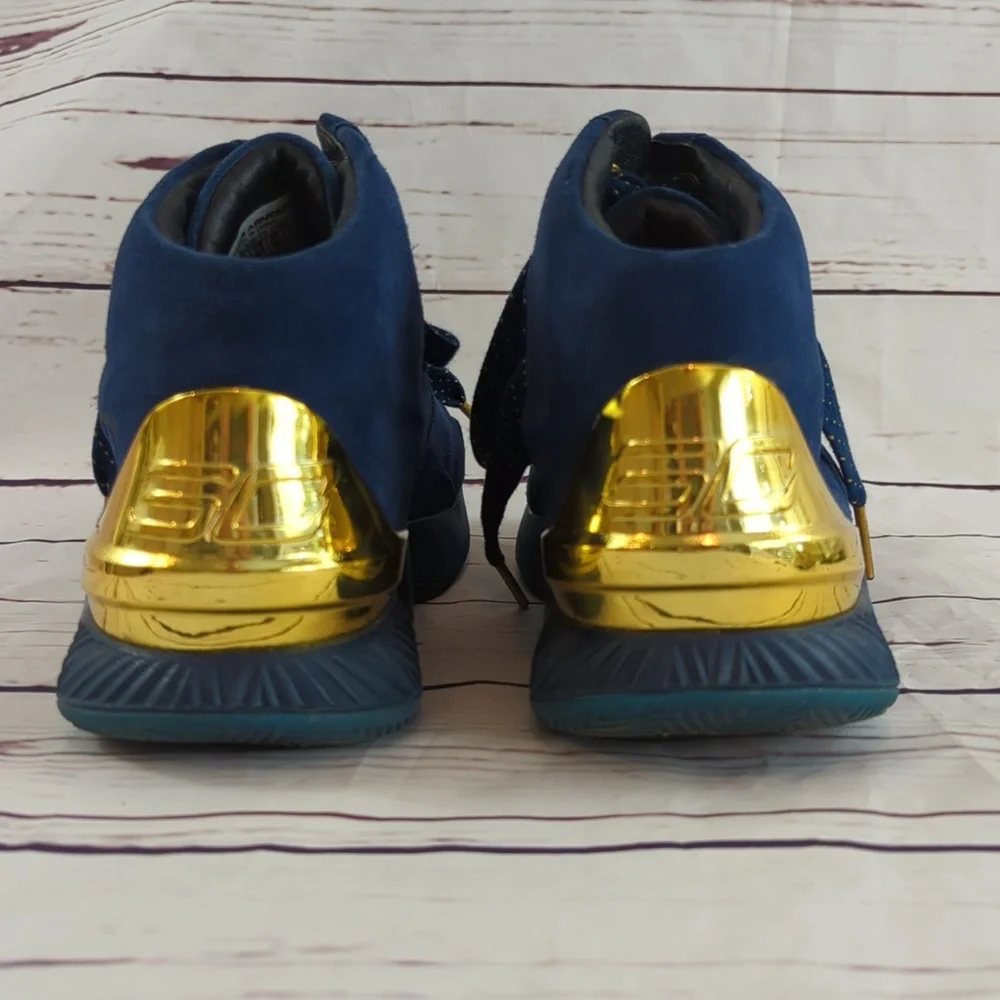 Under Armour Curry 1 Lux mid suede sneakers shoes